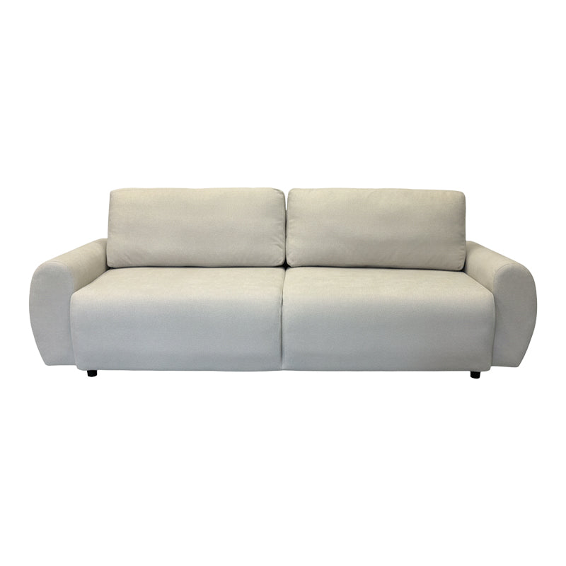 Kαναπές-κρεβάτι τριθέσιος Hungie  υφασμα μπεζ 250x92x89εκ - Pakobazaar