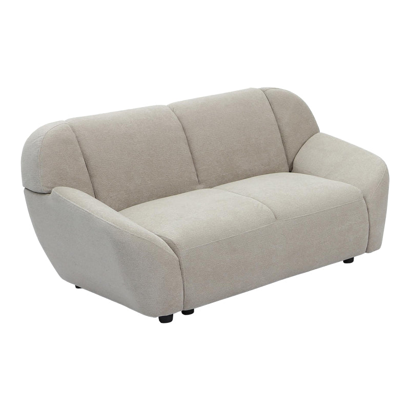 Καναπές διθέσιος Echono  ύφασμα μπεζ 144x88x77εκ - Pakobazaar
