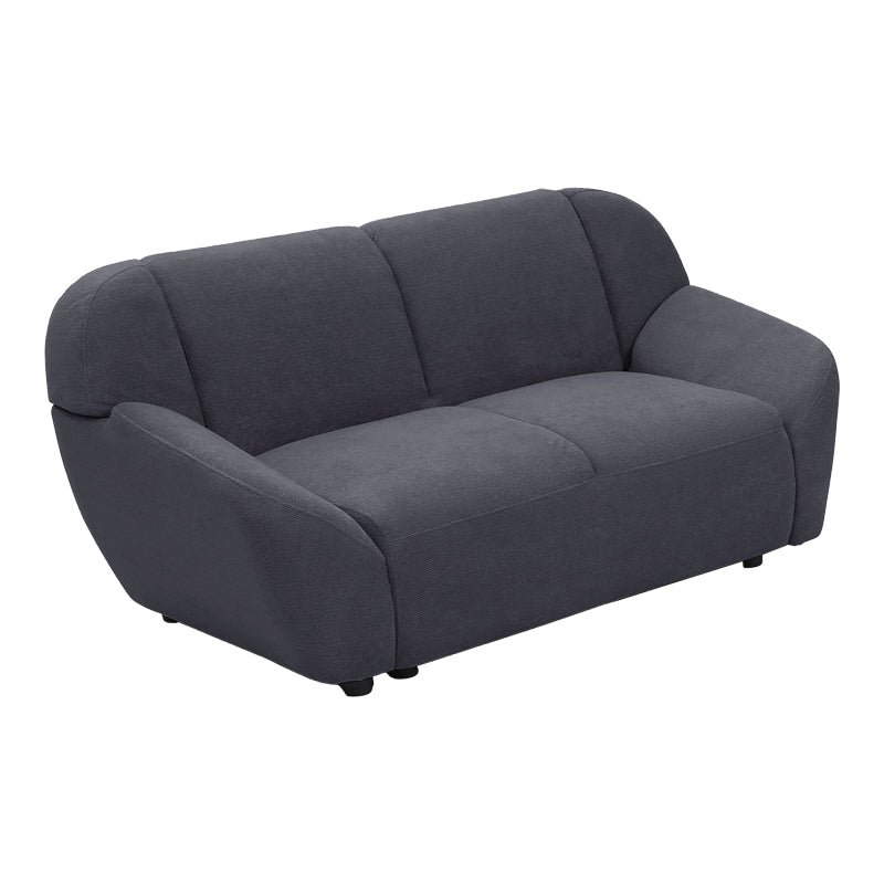 Καναπές διθέσιος Echono  ύφασμα ανθρακί 144x88x77εκ - Pakobazaar