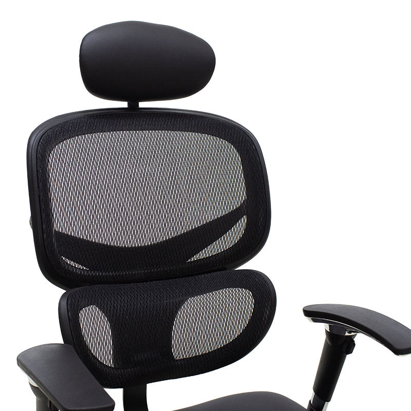 Καρέκλα γραφείου διευθυντή Freedom  Premium Quality μαύρο pu-mesh - Pakobazaar