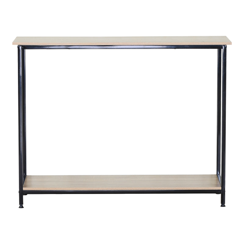 Κονσόλα Shima  oak- μαύρο μέταλλο 106x35x81εκ - Pakobazaar