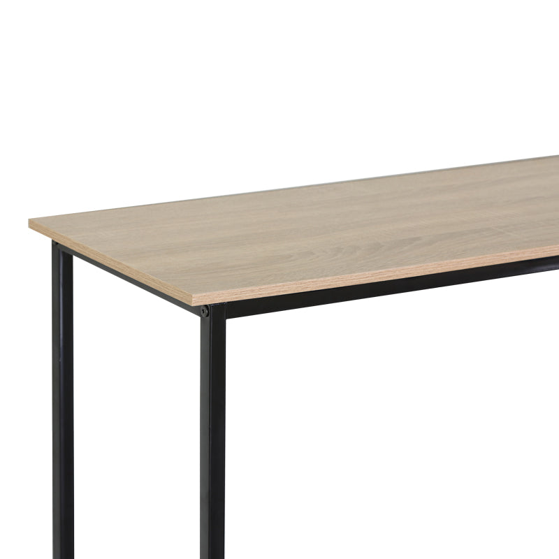 Κονσόλα Shima  oak- μαύρο μέταλλο 106x35x81εκ - Pakobazaar