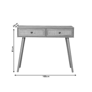Κονσόλα Oslo  sonoma 100x29x81εκ - Pakobazaar