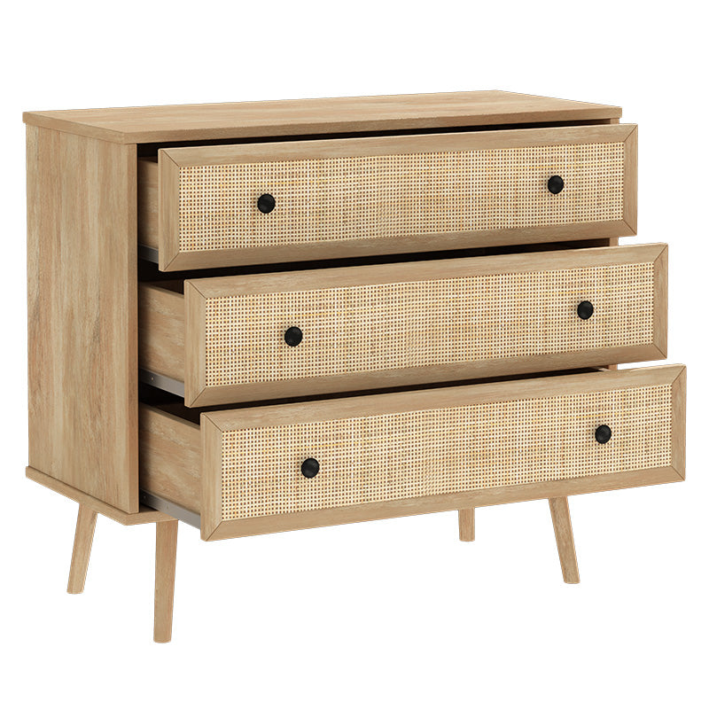 Συρταριέρα Oslo  3ων συρταριών sonoma 90x39x79εκ - Pakobazaar