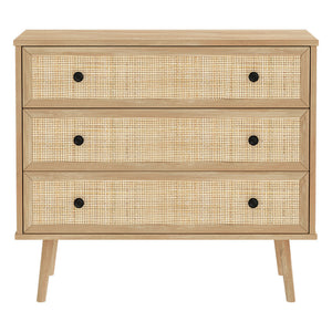 Συρταριέρα Oslo  3ων συρταριών sonoma 90x39x79εκ - Pakobazaar
