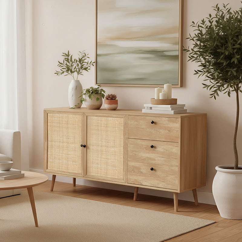 Μπουφές Oslo  sonoma 150x39x79εκ - Pakobazaar