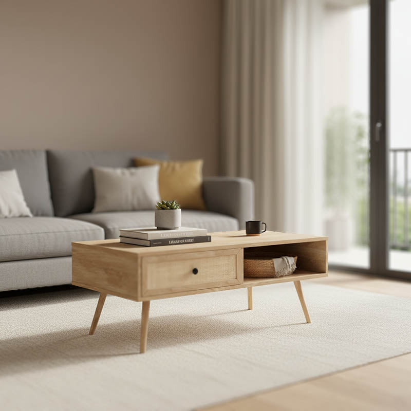 Τραπέζι σαλονιού Oslo  sonoma 110x59x41,5εκ - Pakobazaar
