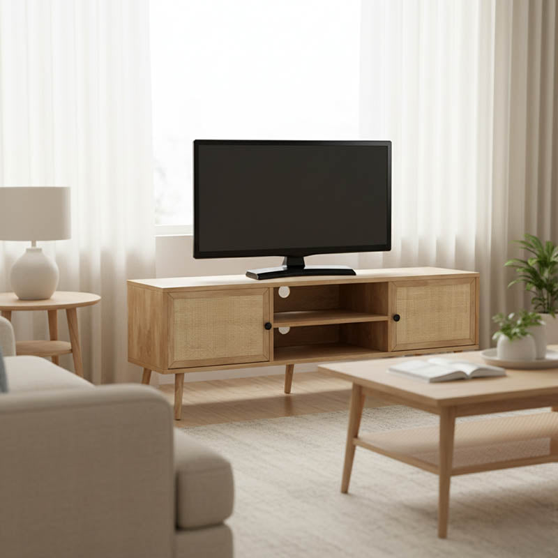 Έπιπλο τηλεόρασης Oslo  sonoma 150x39x49εκ - Pakobazaar