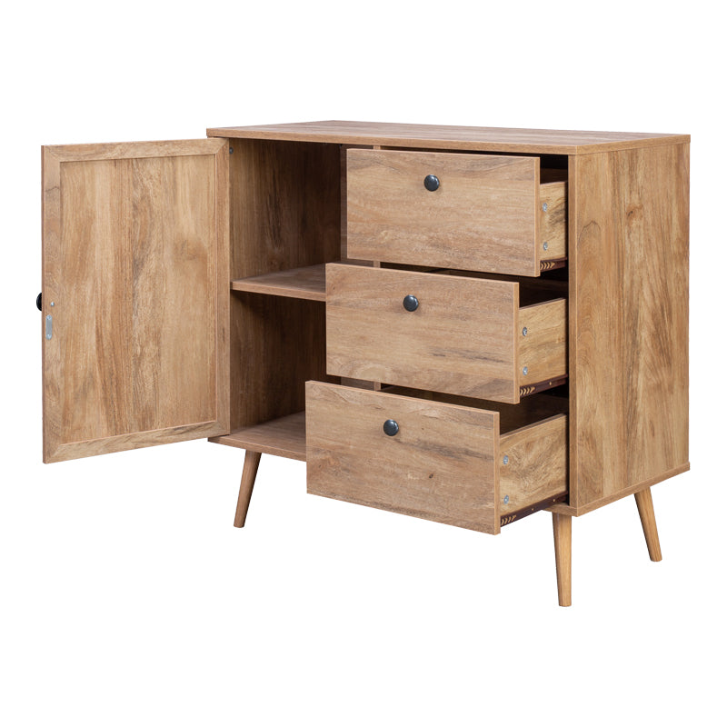 Μπουφές Oslo  σε sonoma απόχρωση 85x39x79εκ - Pakobazaar