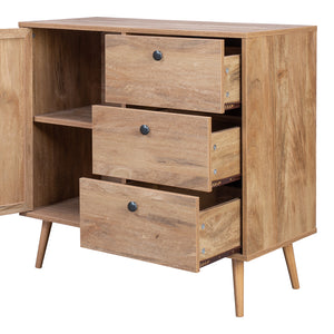 Μπουφές Oslo  σε sonoma απόχρωση 85x39x79εκ - Pakobazaar