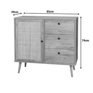 Μπουφές Oslo  σε sonoma απόχρωση 85x39x79εκ - Pakobazaar