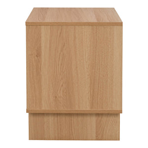 Κομοδίνο Jenfia  mdf σε φυσική απόχρωση 48x39x50,5εκ - Pakobazaar