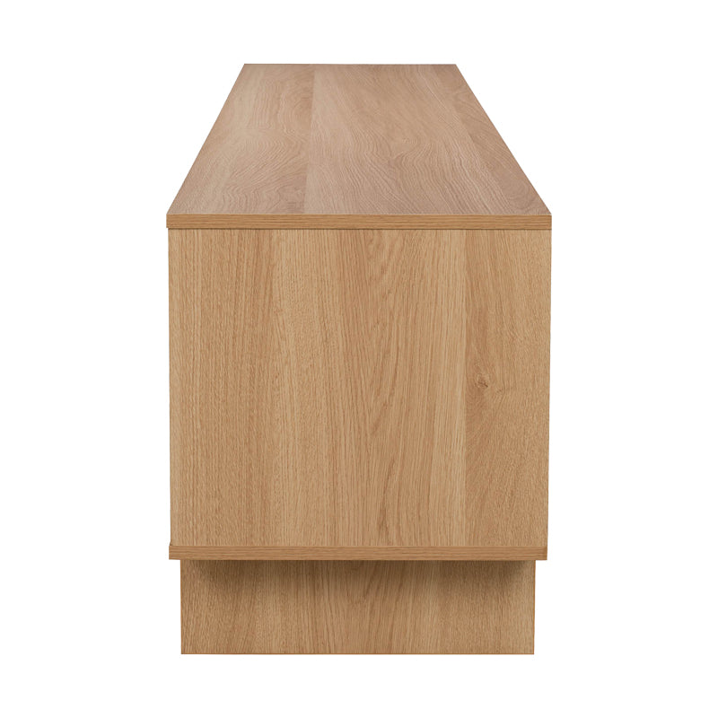 Έπιπλο τηλεόρασης Jenfia  mdf σε φυσική απόχρωση 180x39x45,5εκ - Pakobazaar