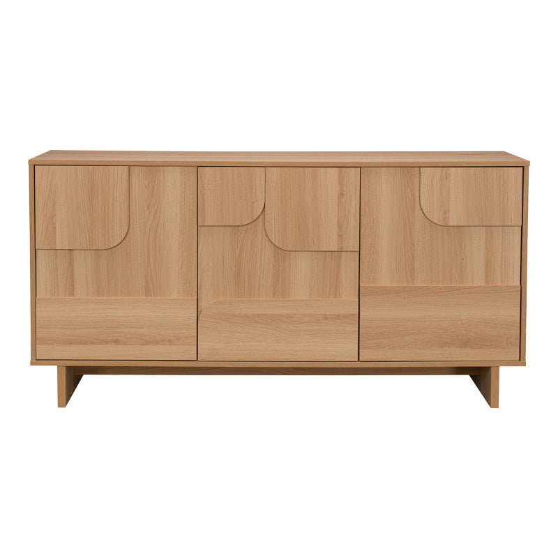 Μπουφές Jenfia  mdf σε φυσική απόχρωση 150x39x75,5εκ - Pakobazaar
