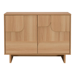 Μπουφές Jenfia  mdf σε φυσική απόχρωση 101,2x39x75,5εκ - Pakobazaar