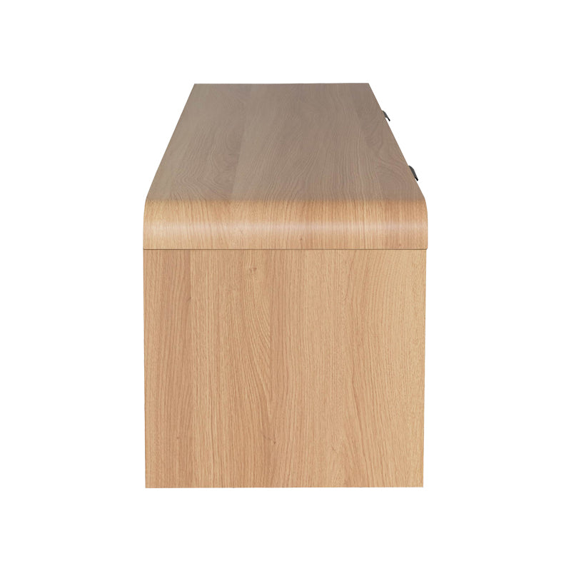 Έπιπλο τηλεόρασης Anfen  mdf σε φυσική απόχρωση 160x39x40,5εκ - Pakobazaar