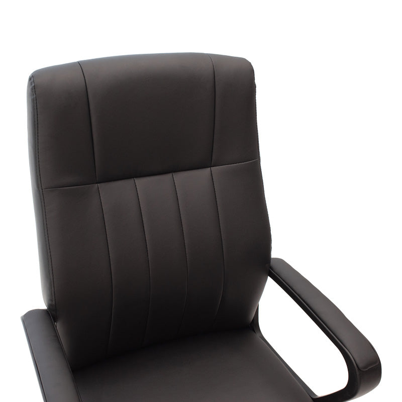 Καρέκλα γραφείου διευθυντή Roby  με pu χρώμα μαύρο - Image 5
