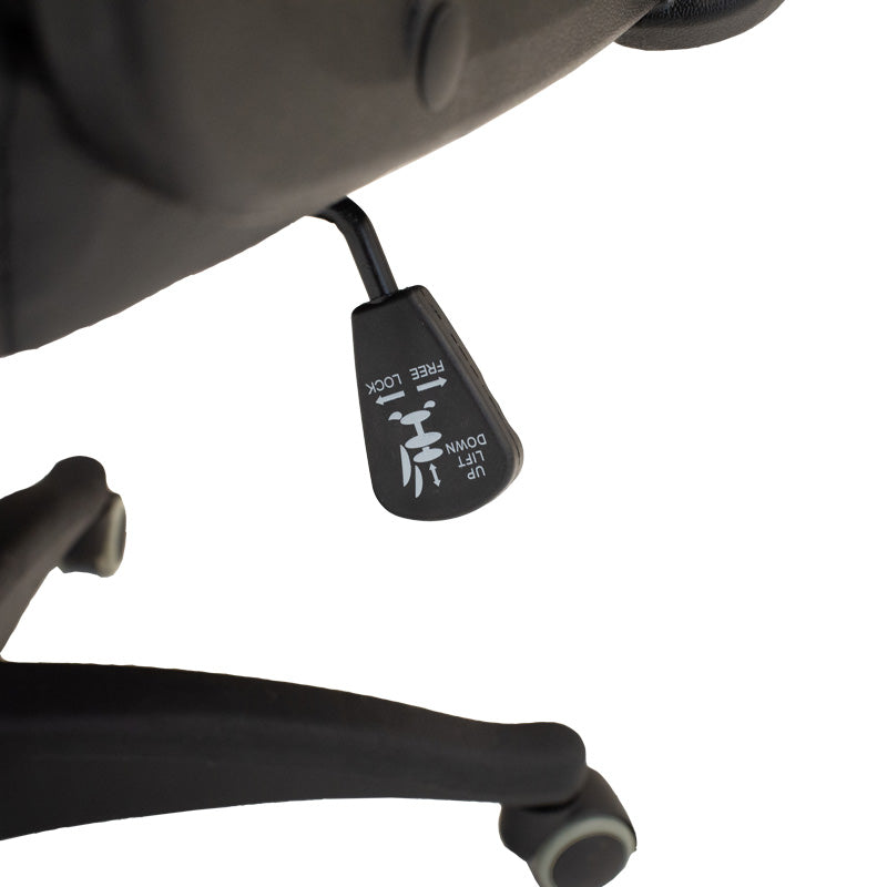 Καρέκλα γραφείου διευθυντή Roby  με pu χρώμα μαύρο - Image 8