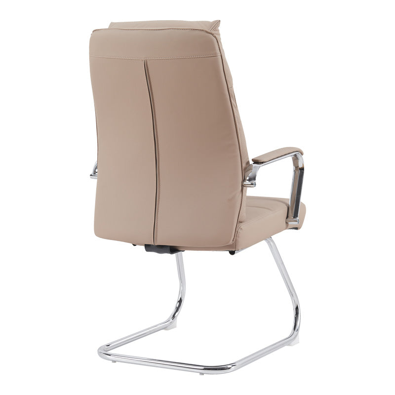 Καρέκλα επισκέπτη Siquel I  pu σε cappuccino απόχρωση 58x62x105εκ - Pakobazaar