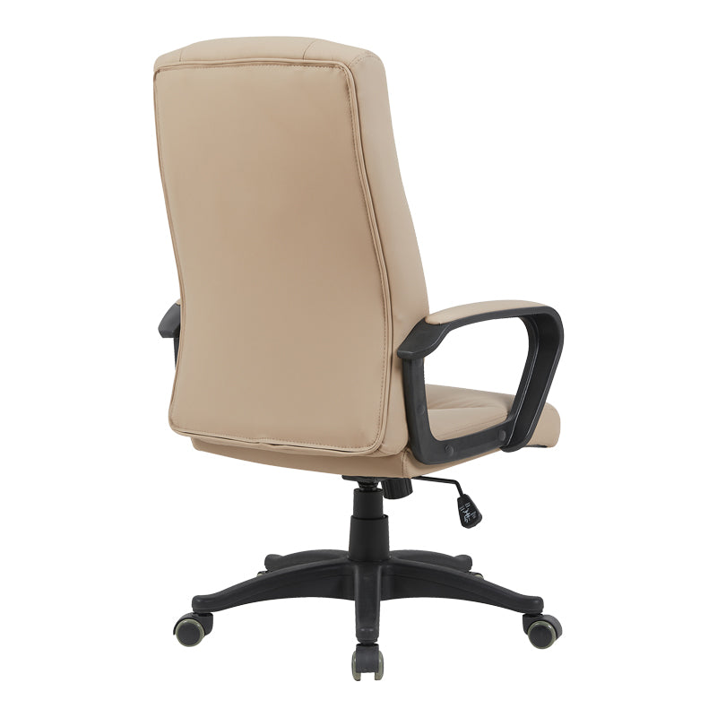Καρέκλα γραφείου διευθυντή Roby  pu cappuccino 60x70x102-110εκ - Pakobazaar