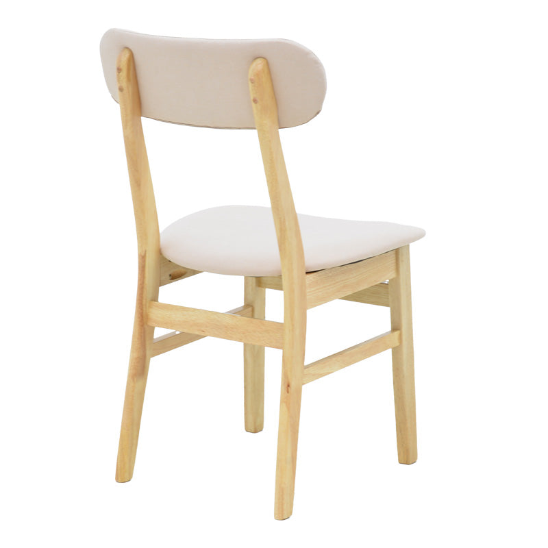 Καρέκλα Gaborn  σε φυσικό-μπεζ απόχρωση 47x47x81,5εκ - Pakobazaar