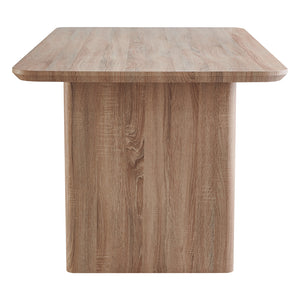 Tραπέζι Faghan  καφέ mdf 180x90x76εκ - Pakobazaar