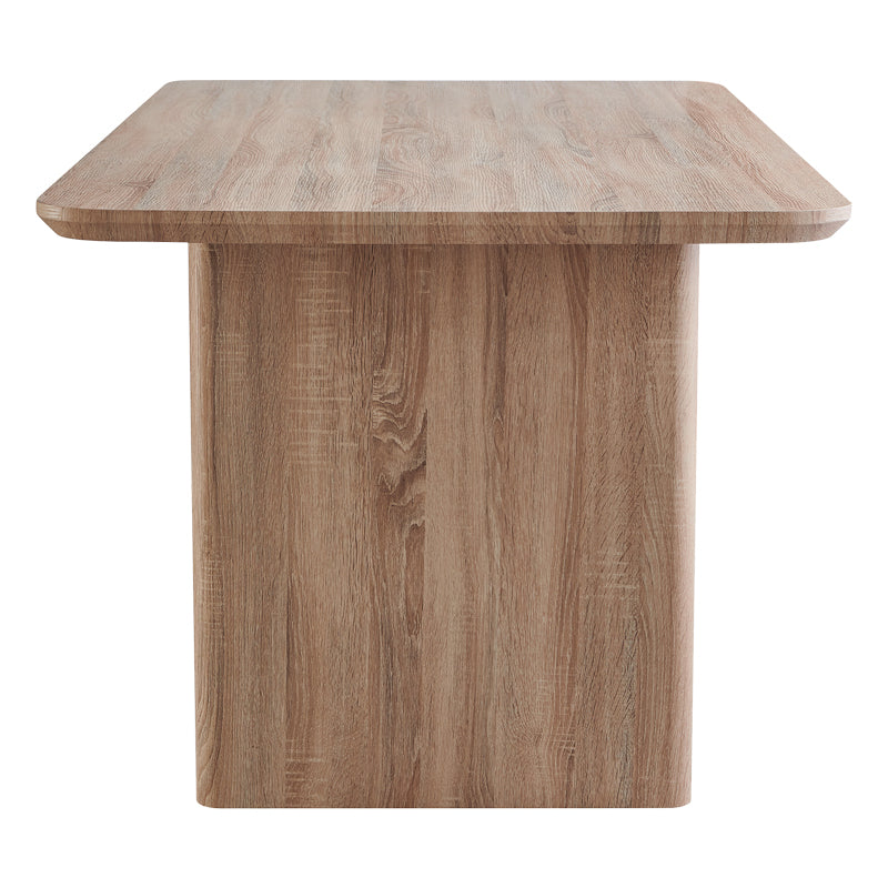 Tραπέζι Faghan  καφέ mdf 180x90x76εκ - Pakobazaar