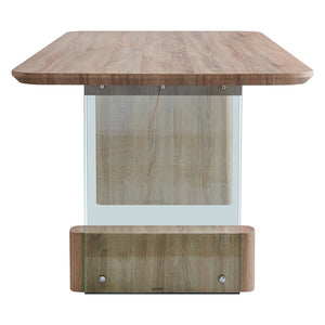 Tραπέζι Faghan  καφέ mdf 180x90x76εκ - Pakobazaar