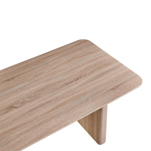Tραπέζι Faghan  καφέ mdf 180x90x76εκ - Pakobazaar