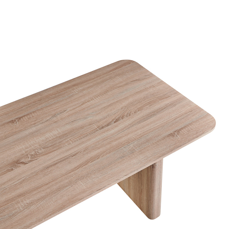 Tραπέζι Faghan  καφέ mdf 180x90x76εκ - Pakobazaar