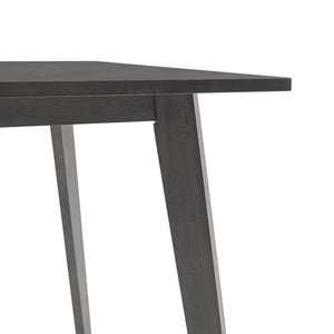 Τραπέζι Benson  MDF σε rustic grey απόχρωση 80x80x75εκ - Pakobazaar