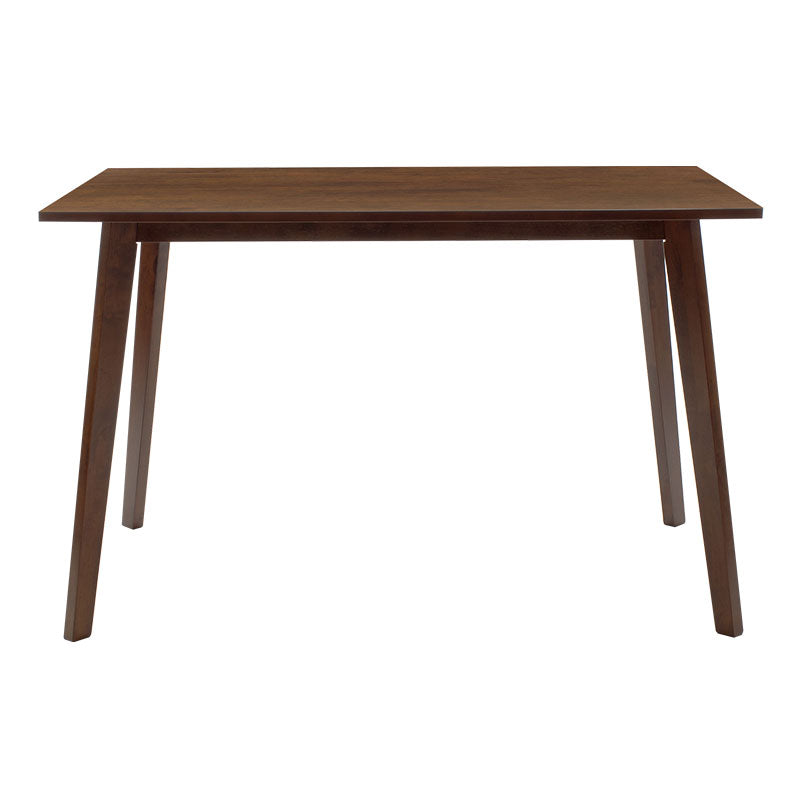 Τραπέζι Benson  MDF σε καρυδί απόχρωση 120x75x75εκ - Pakobazaar