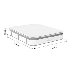 Στρώμα Utopia  pocket spring με ανώστρωμα 30-32cm 160x200εκ - Pakobazaar