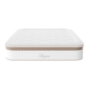 Στρώμα Utopia  pocket spring με ανώστρωμα aloe vera 30-32cm 140x200εκ - Pakobazaar