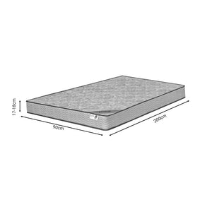 Στρώμα Klaudia  Continuous spring μονής όψης 17-18cm 90x200εκ - Image 4