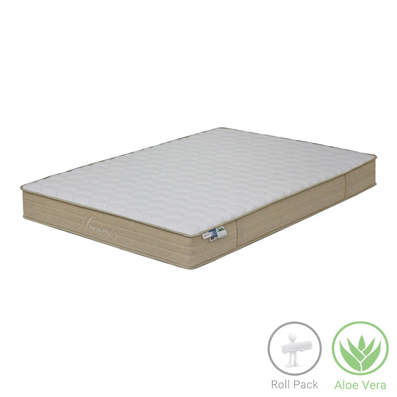 Στρώμα Nemesis  pocket spring roll pack διπλής όψης aloe vera 20-22cm 140x200εκ - Image 1