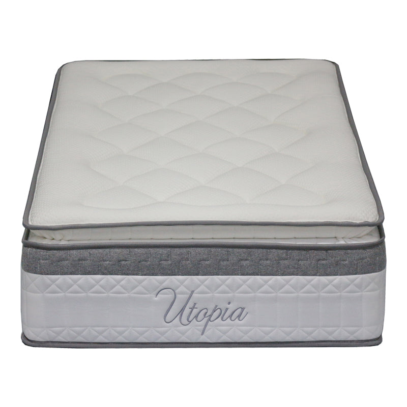 Στρώμα Utopia  pocket spring με ανώστρωμα 30-32cm 90x190εκ - Pakobazaar