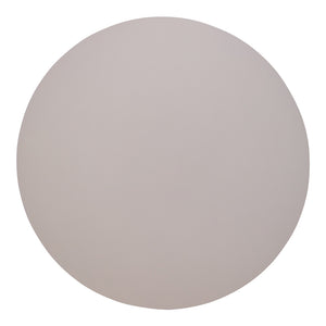 Τραπέζι Dammero  mdf σε cream απόχρωση με πόδι μαύρο μέταλλο Φ100x75εκ - Image 4