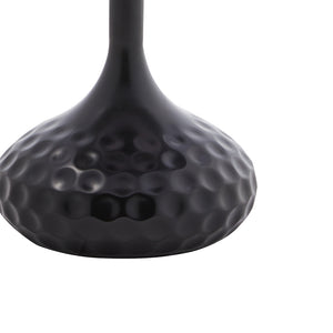 Βοηθητικό τραπέζι Fabron Inart μαύρο sintered stone Φ50x52εκ - Image 4