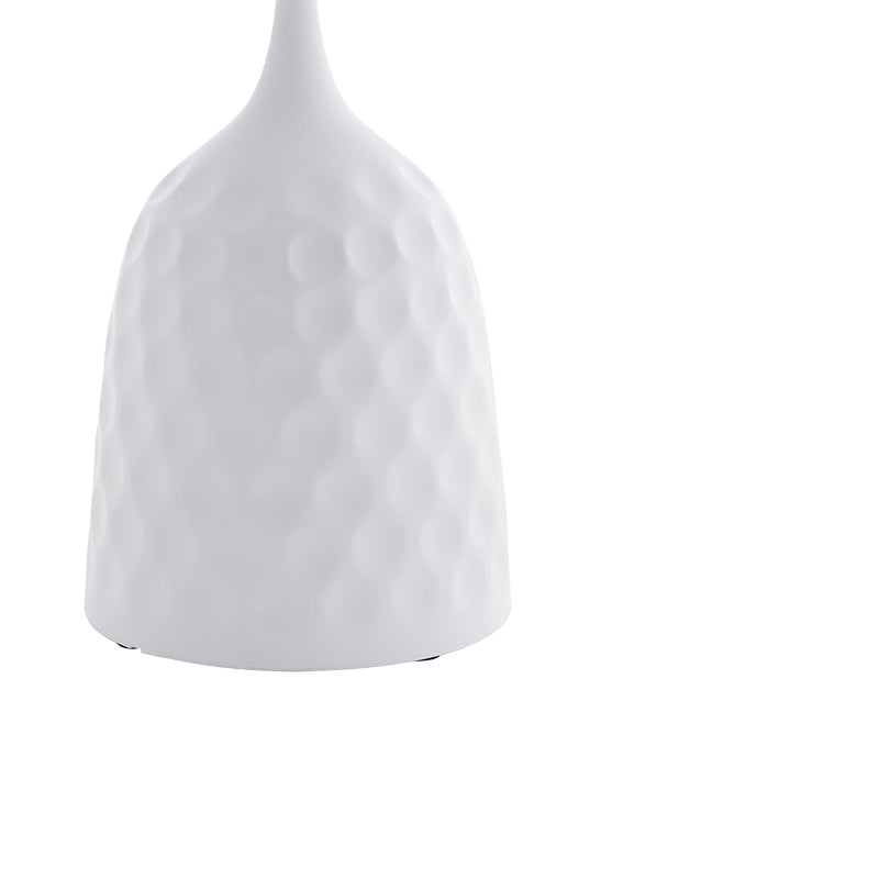 Βοηθητικό τραπέζι Kousien Inart λευκό sintered stone Φ50x60εκ - Image 4