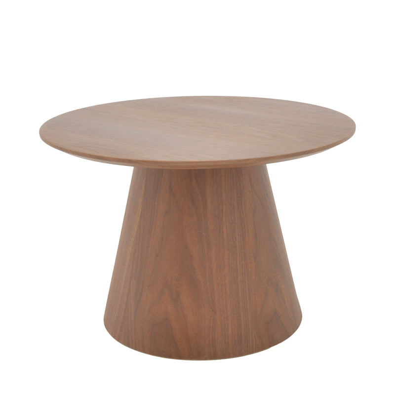 Τραπέζι σαλονιού Kayano  καρυδί mdf Φ60x40εκ - Image 2