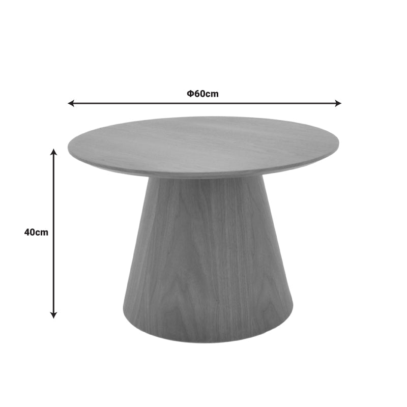 Τραπέζια σαλονιού Kayano  σετ 2 τεμ mdf σε καρυδί απόχρωση - Image 8