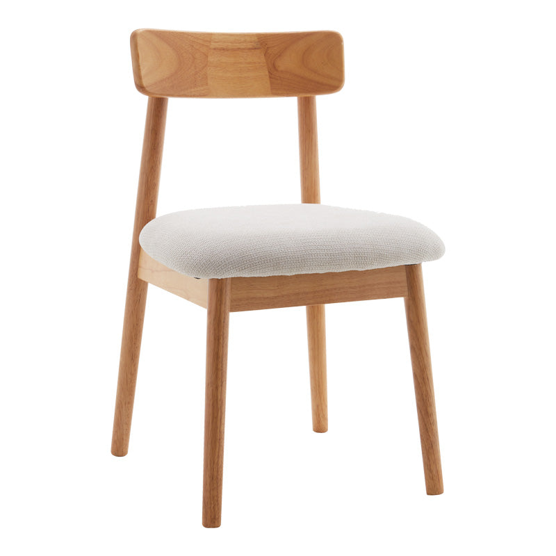 Καρέκλα Tullo  rubberwood σε φυσική απόχρωση 46x45x78εκ - Pakobazaar
