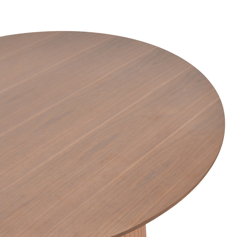 Τραπέζι σαλονιού Opols  mdf καρυδί Φ90x42εκ - Pakobazaar