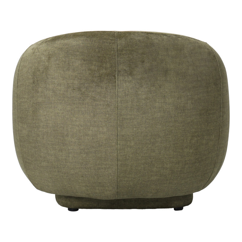 Πολυθρόνα Freya  ύφασμα σε λαδί απόχρωση 93x87x76εκ - Image 4