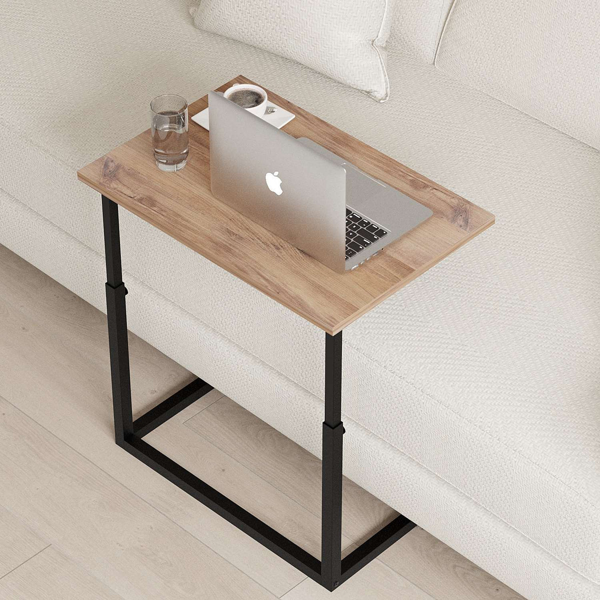 Γραφείο Laptop Mikines Ατλαντικό Πεύκο 60x40x47 εκ. Μελαμίνης