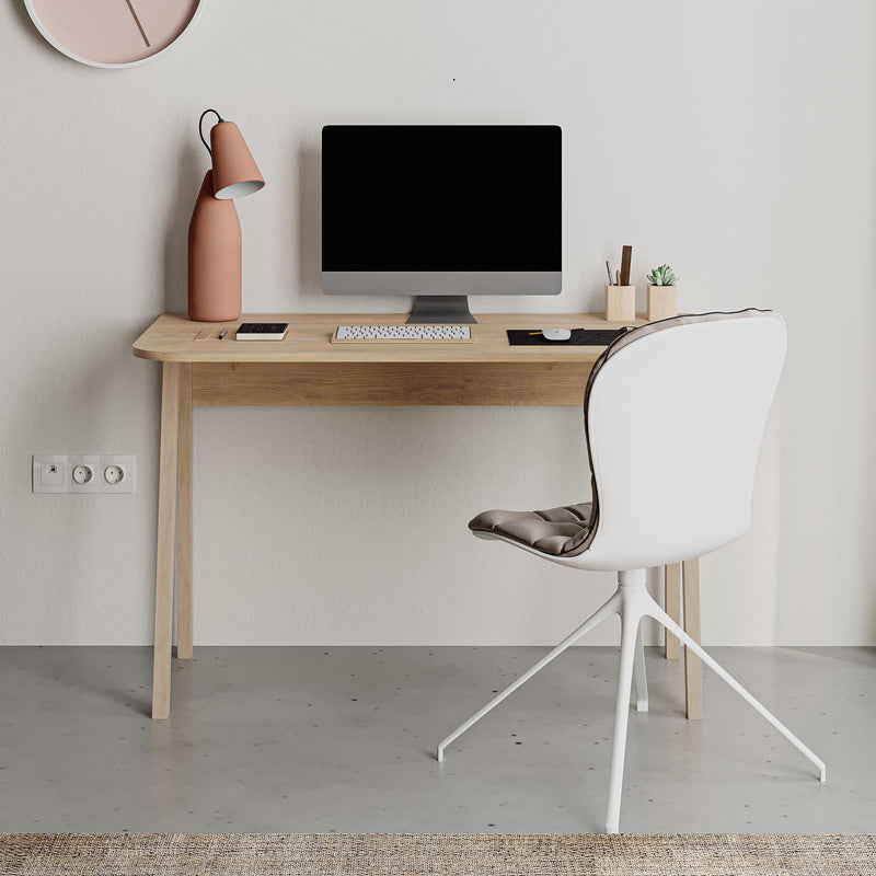 Γραφείο Malia  σε oak απόχρωση 120x60.5x75εκ - Pakobazaar