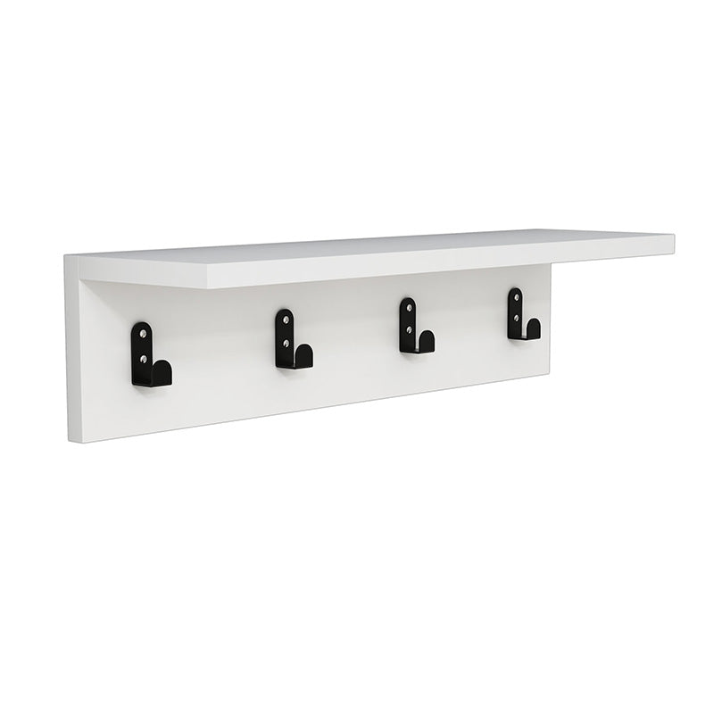 Κρεμάστρα Mulan  χρώμα λευκό 60x16x14.5εκ - Pakobazaar