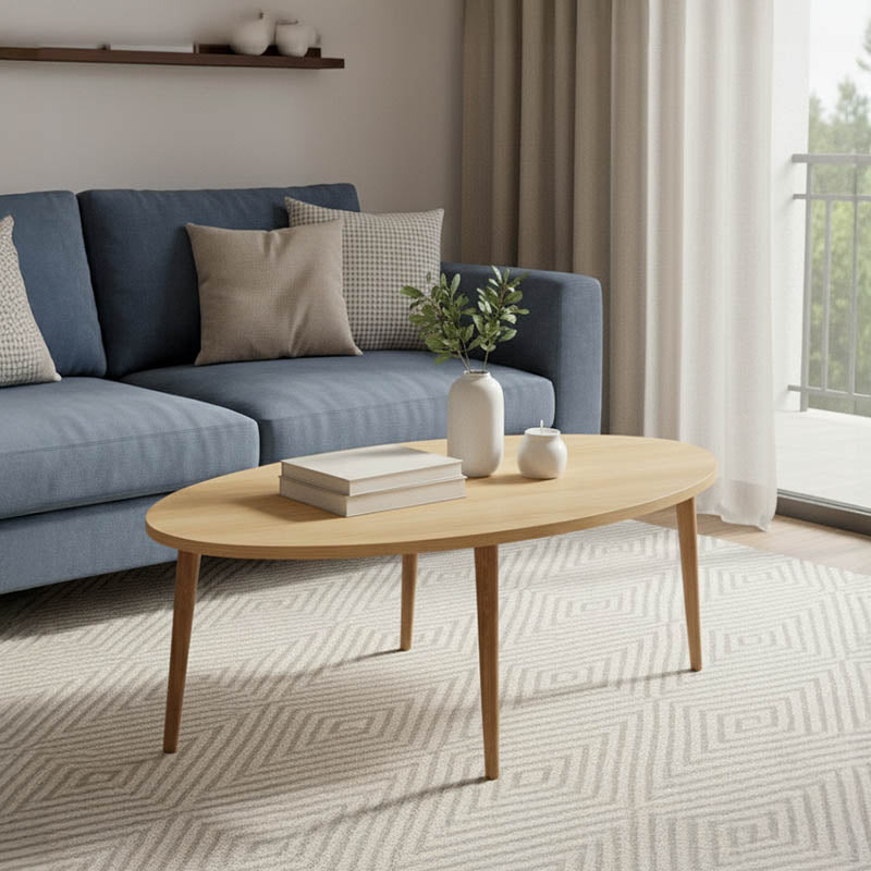 Τραπέζι σαλονιού Barton  sonoma-καφέ 90x45x40εκ - Pakobazaar