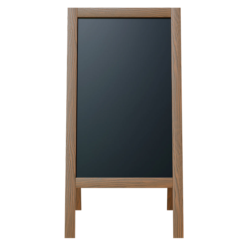Stand μενού Felex  καρυδί-μαύρο 50x25x100εκ - Pakobazaar